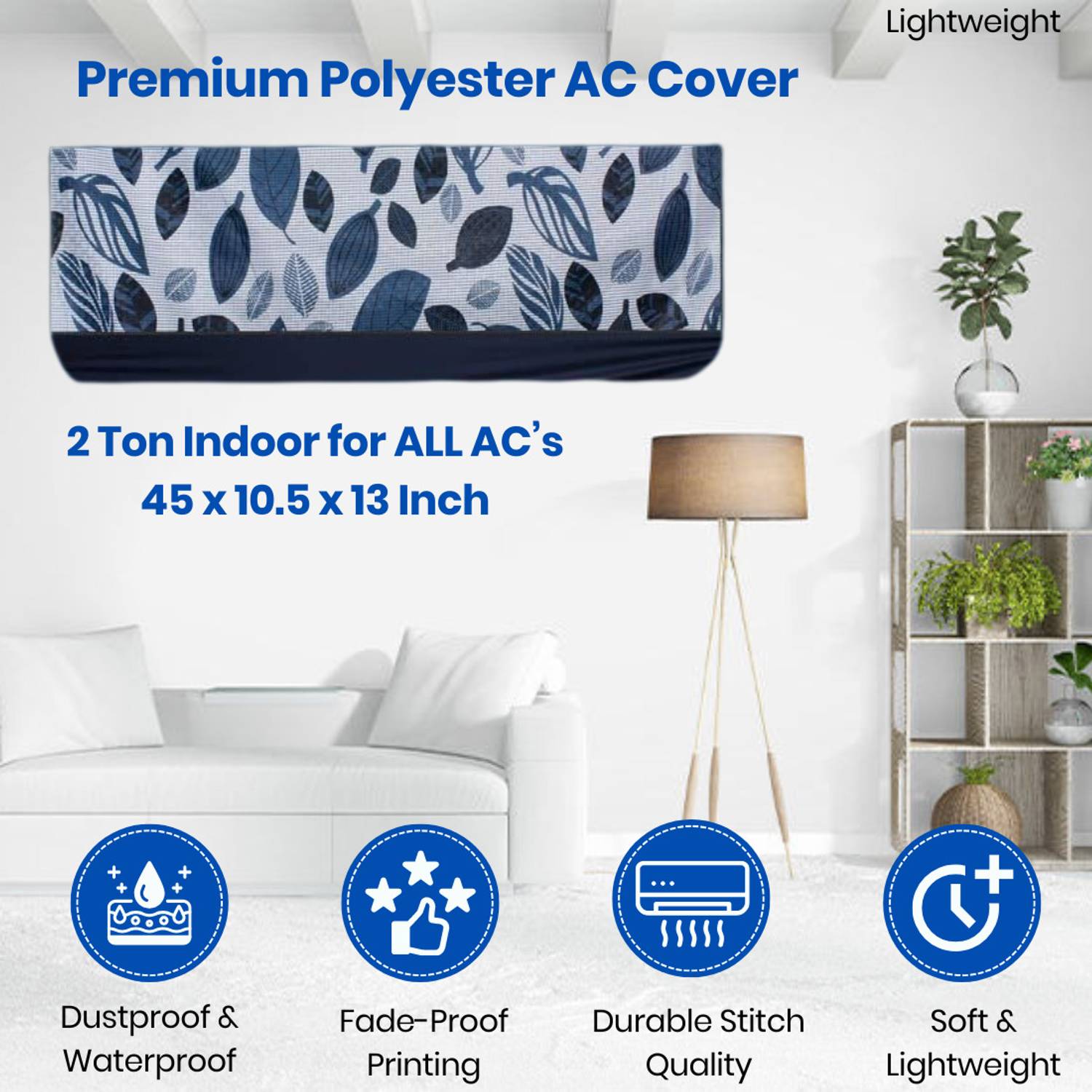 AMEEDARSHAN Air Conditioner  Cover for 2 Ton