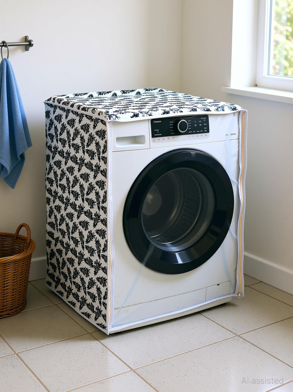 Image of Classic Front Loading Washing Machine Cover