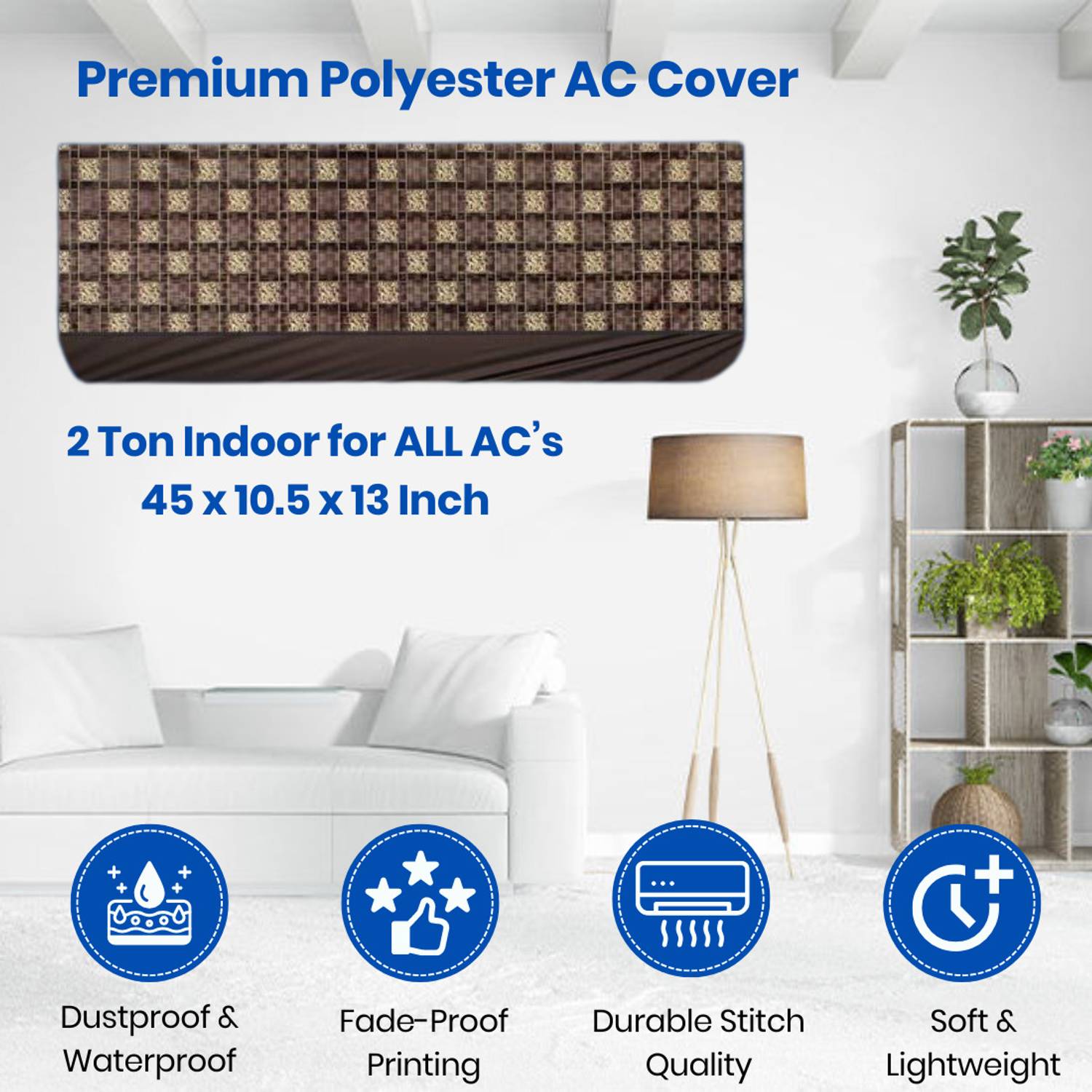 AMEEDARSHAN Air Conditioner  Cover for 2 Ton