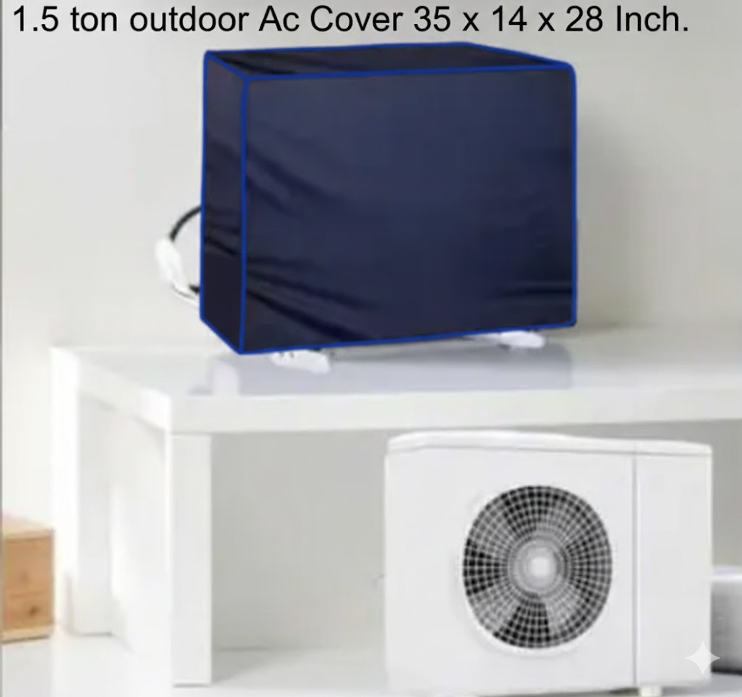 Image of KCE STORE Air Conditioner Cover for 1.5 Ton