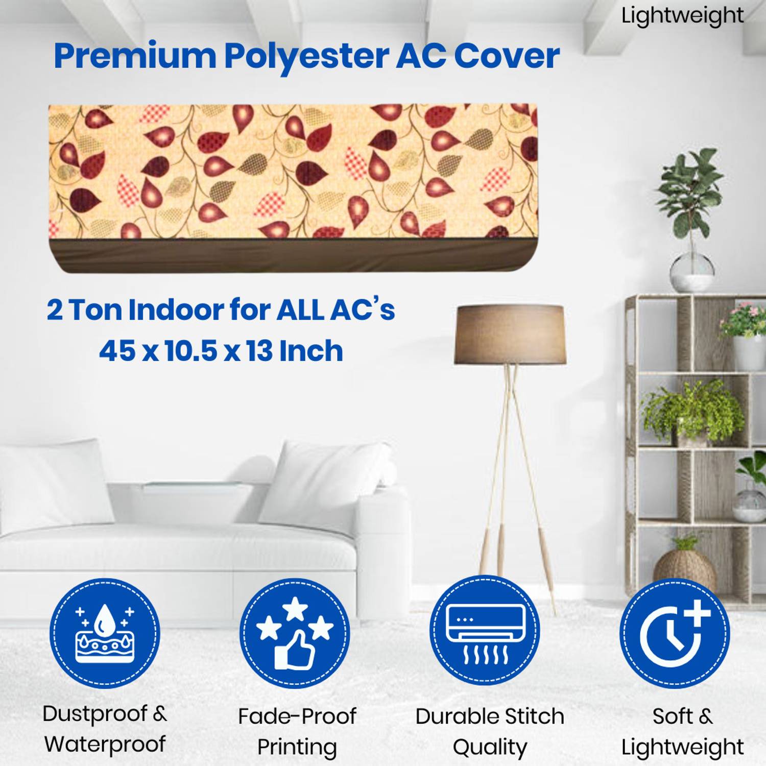 AMEEDARSHAN Air Conditioner  Cover for 2 Ton