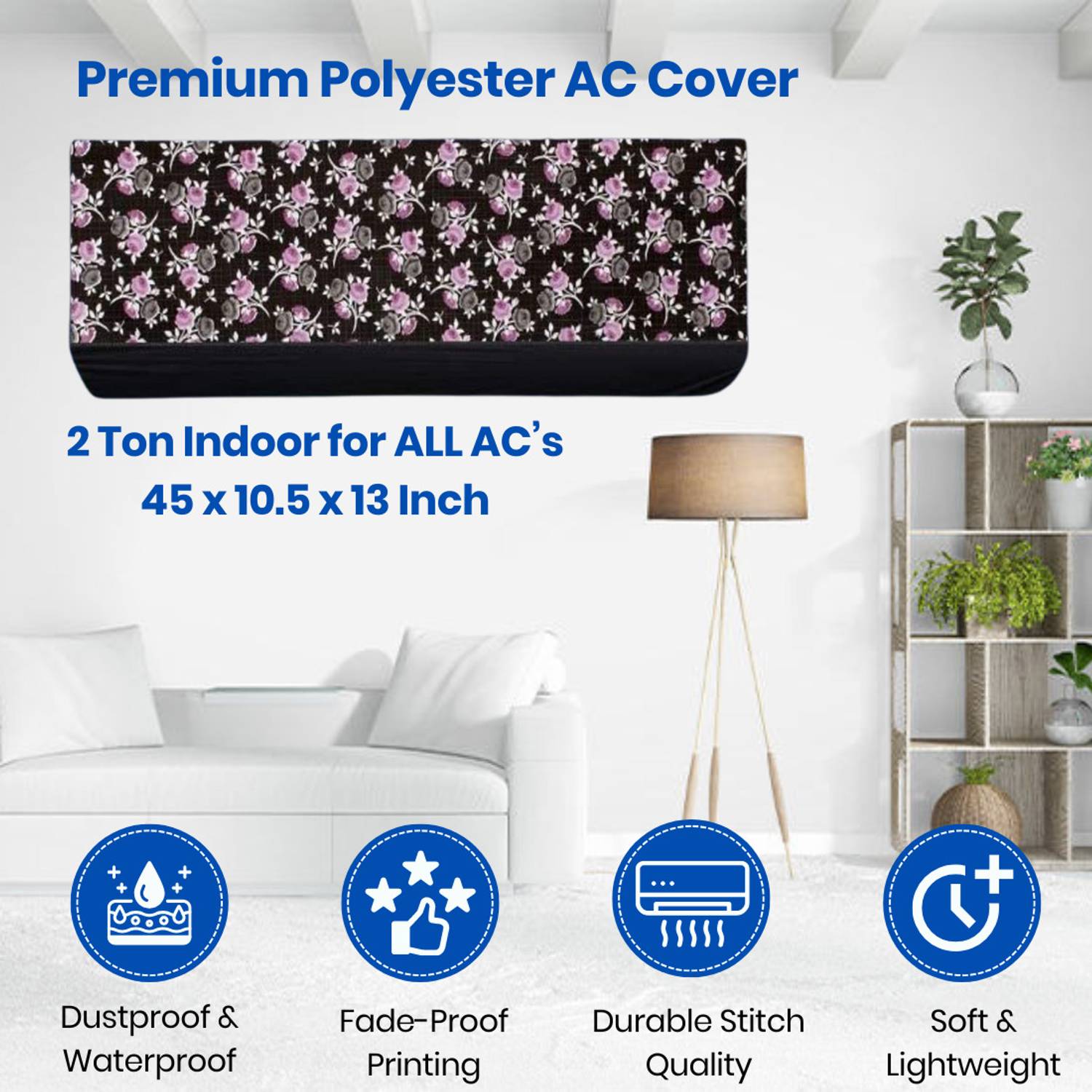 AMEEDARSHAN Air Conditioner  Cover for 2 Ton