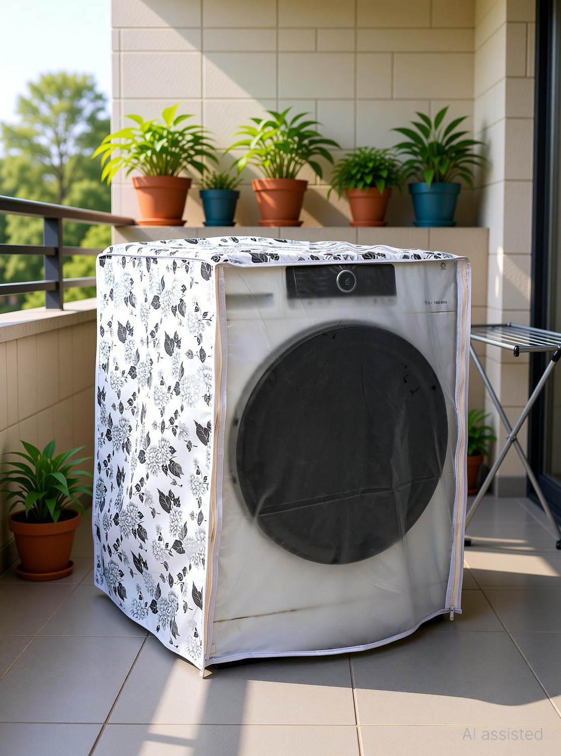 Image of Classic Front Loading Washing Machine Cover