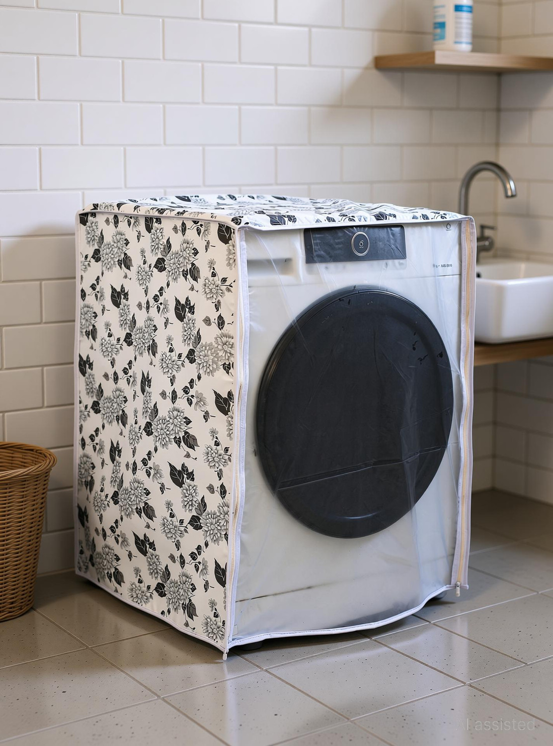 Image of Classic Front Loading Washing Machine Cover