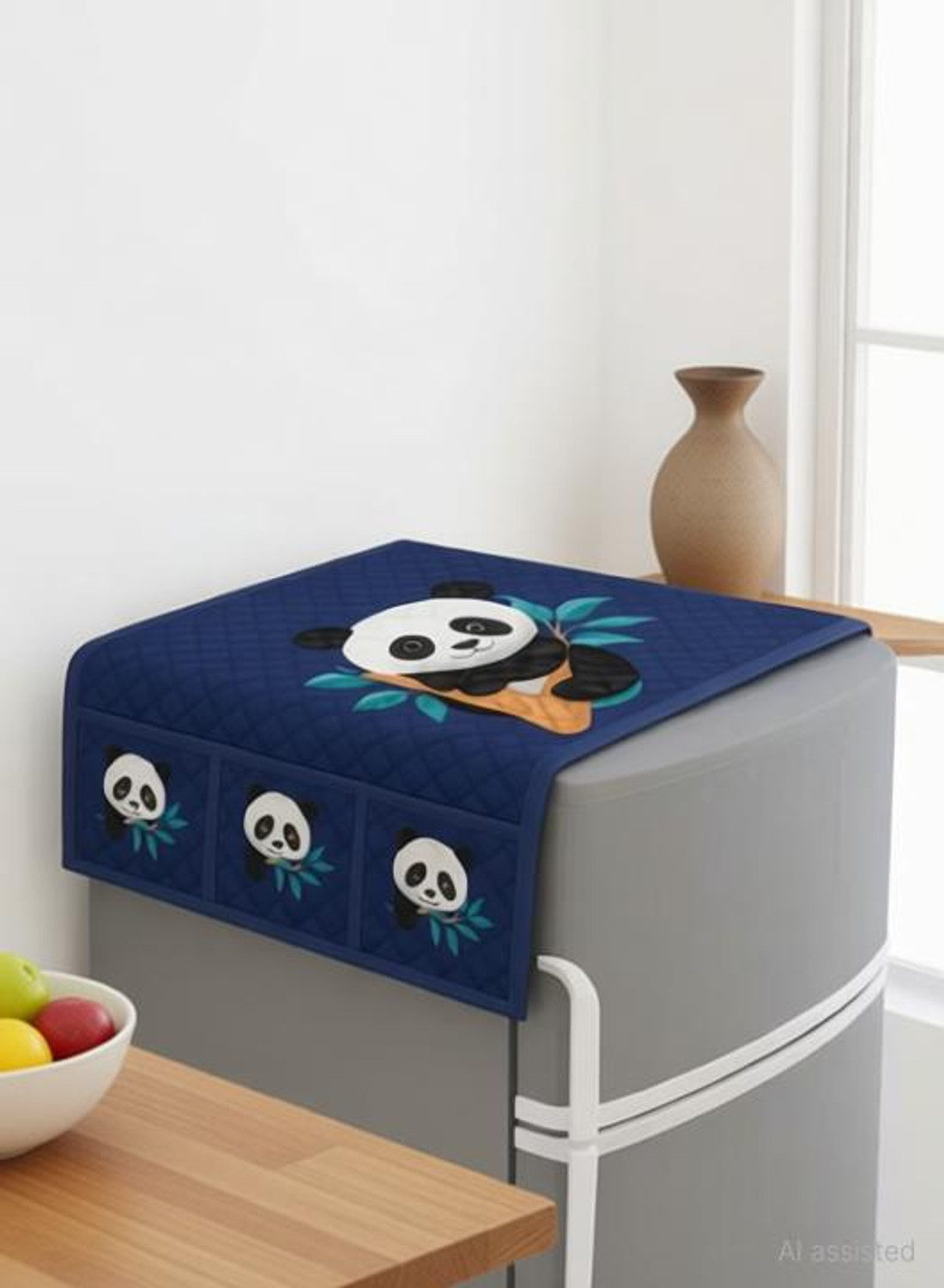 Image of HOME LIVING Refrigerator Cover