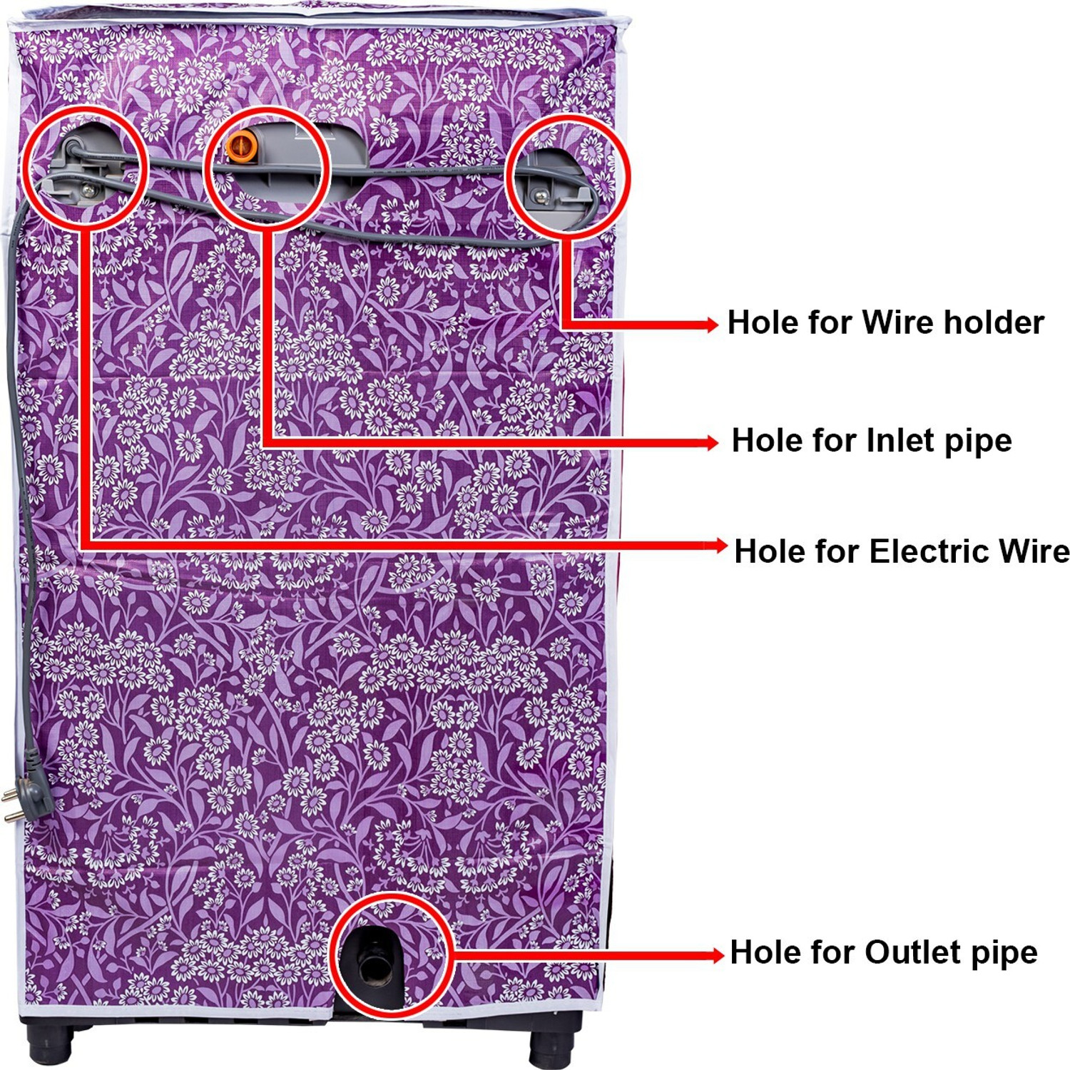 Image of Classic Top Loading Washing Machine Cover