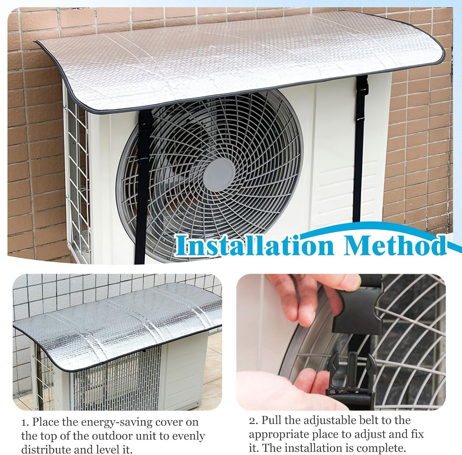 Image of Click Unique Air Conditioner Cover for 1.5 Ton