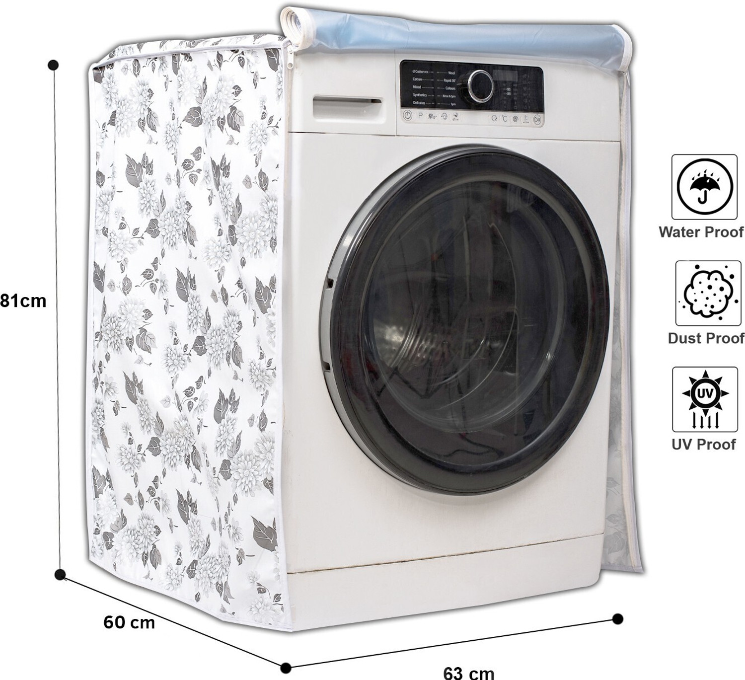 Image of Vintage Pro Front Loading Washing Machine Cover