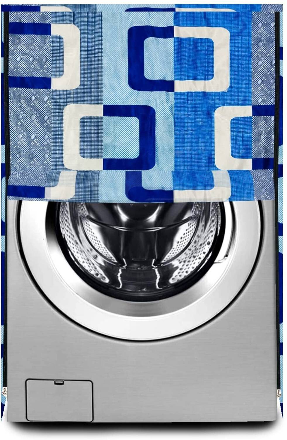 Eskay Front Loading Washing Machine Cover (Width: 60.96 cm, Blue... more