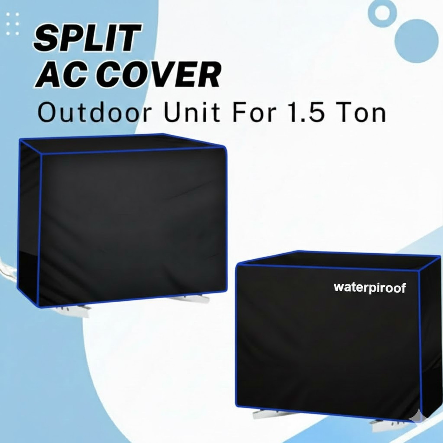 Image of KCE STORE Air Conditioner Cover for 1.5 Ton