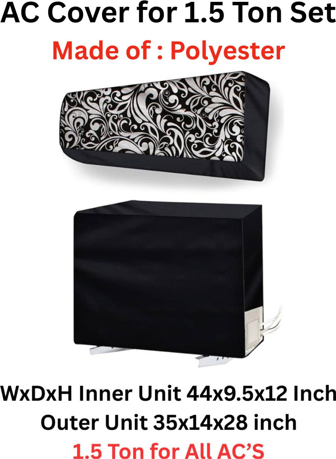 Amarud Air Conditioner Cover for 1.5 Ton