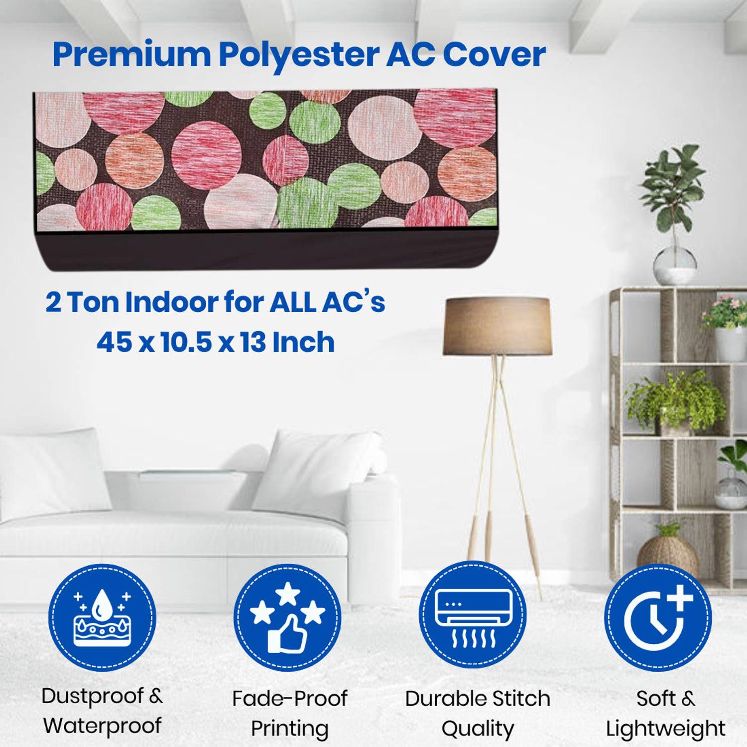 AMEEDARSHAN Air Conditioner  Cover for 2 Ton