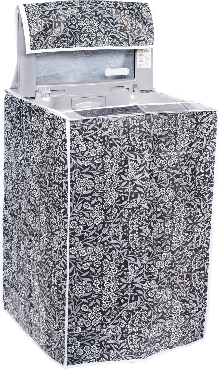 Image of Vintage Pro Top Loading Washing Machine Cover (Width: 63 cm, grey)