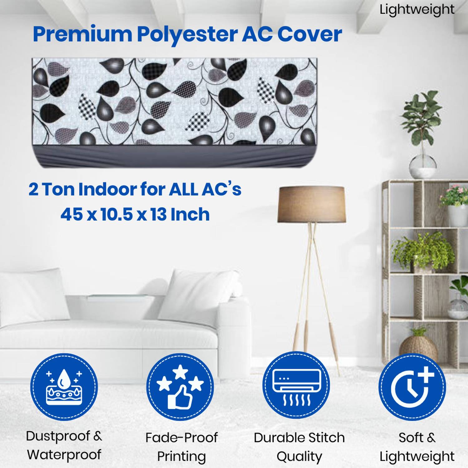 AMEEDARSHAN Air Conditioner  Cover for 2 Ton