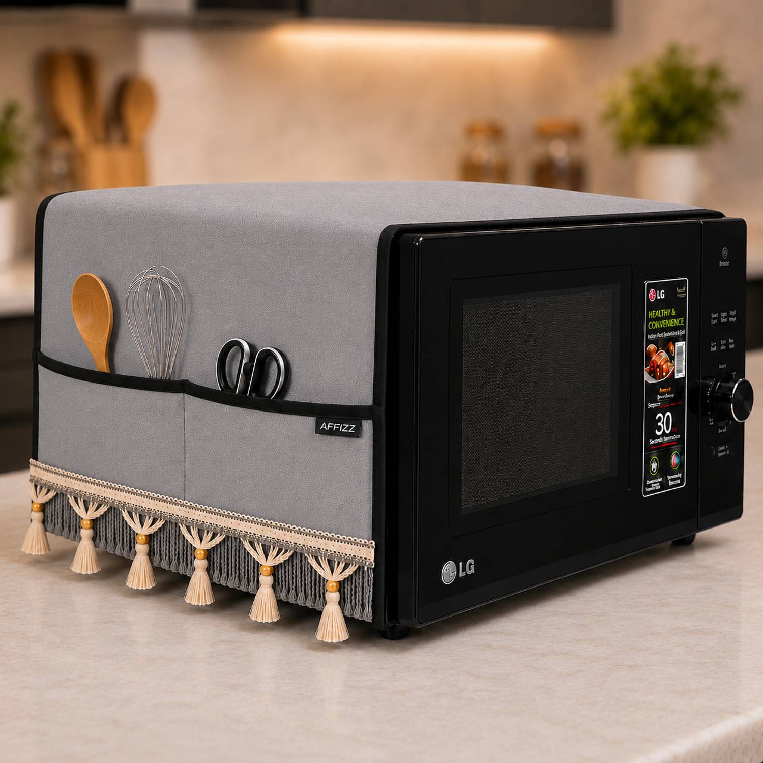 AFFIZZ Microwave Oven Cover