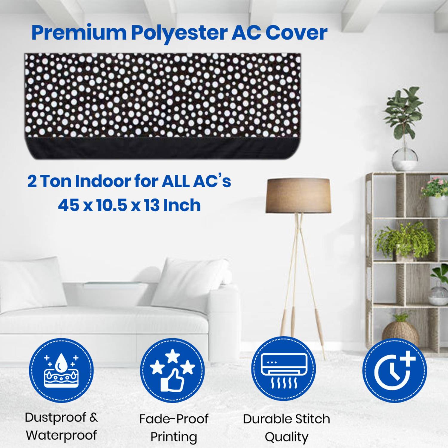 AMEEDARSHAN Air Conditioner  Cover for 2 Ton