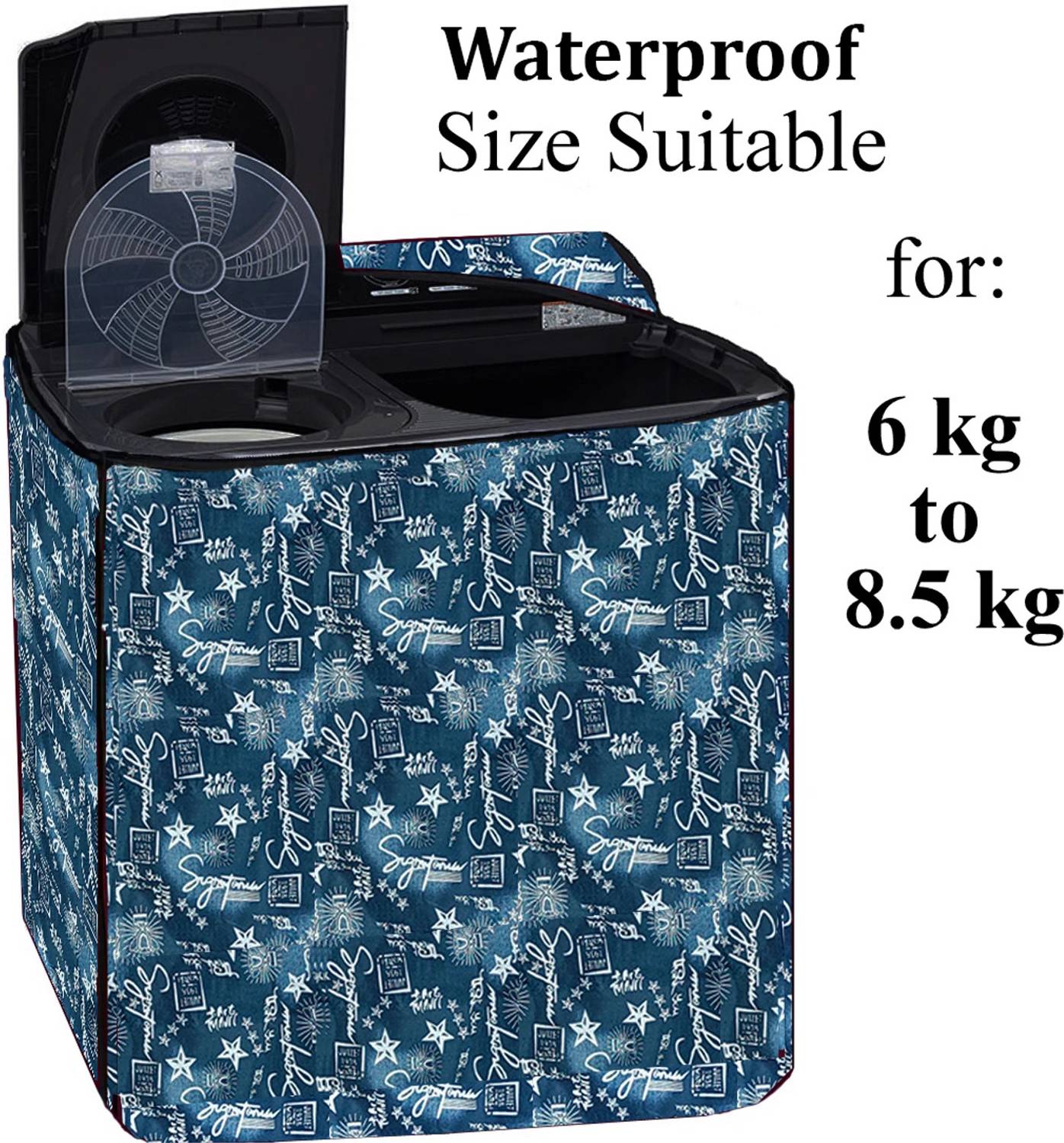 aradhya traders Semi-Automatic Washing Machine Cover