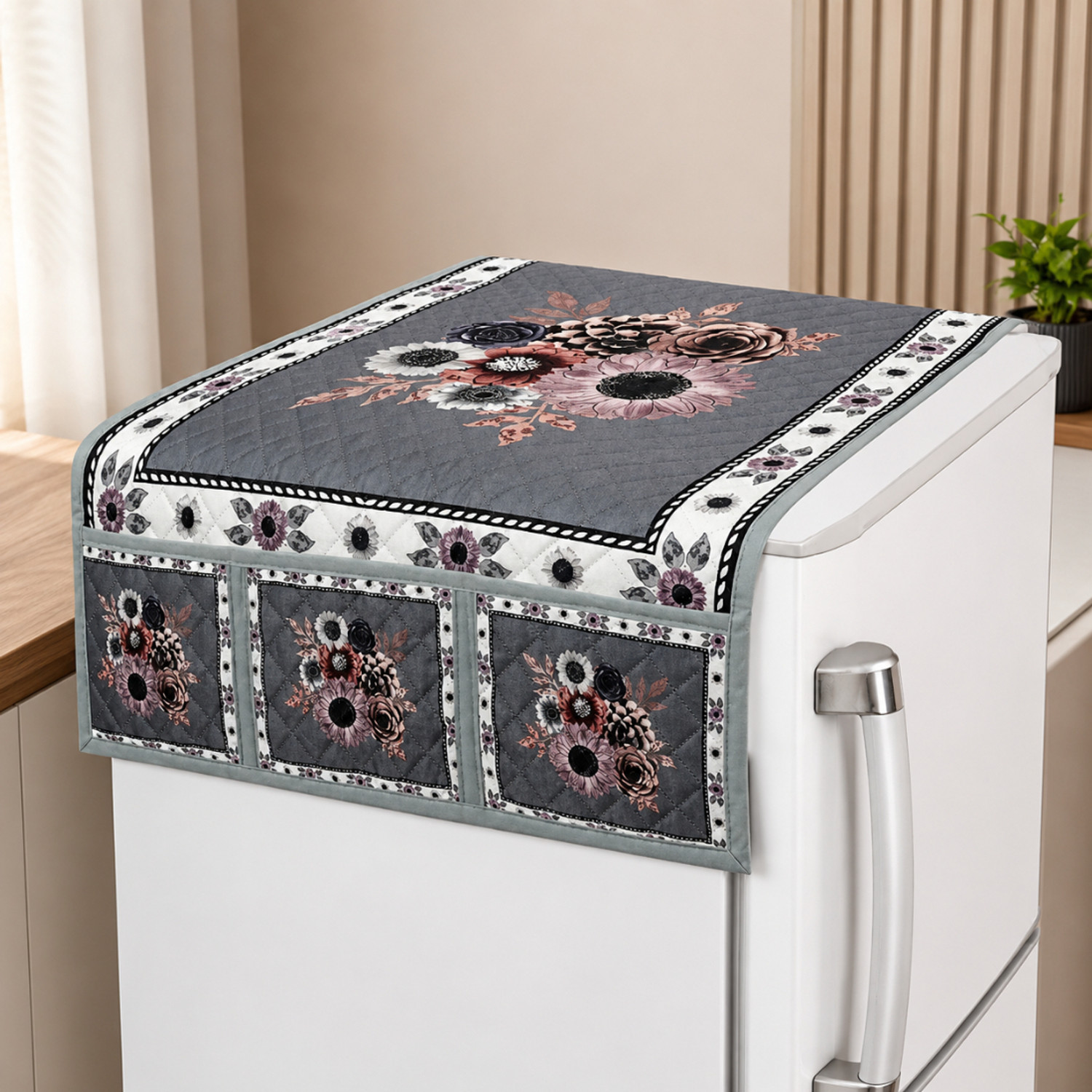 Image of Gautam Textile Hub Refrigerator Cover