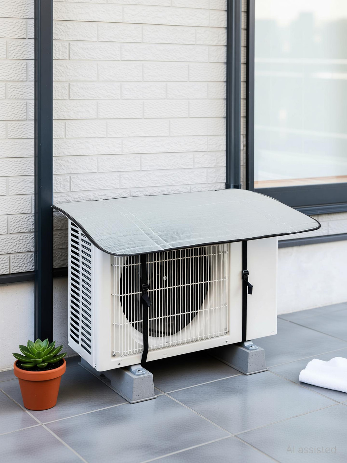 Image of Click Unique Air Conditioner Cover for 1.5 Ton