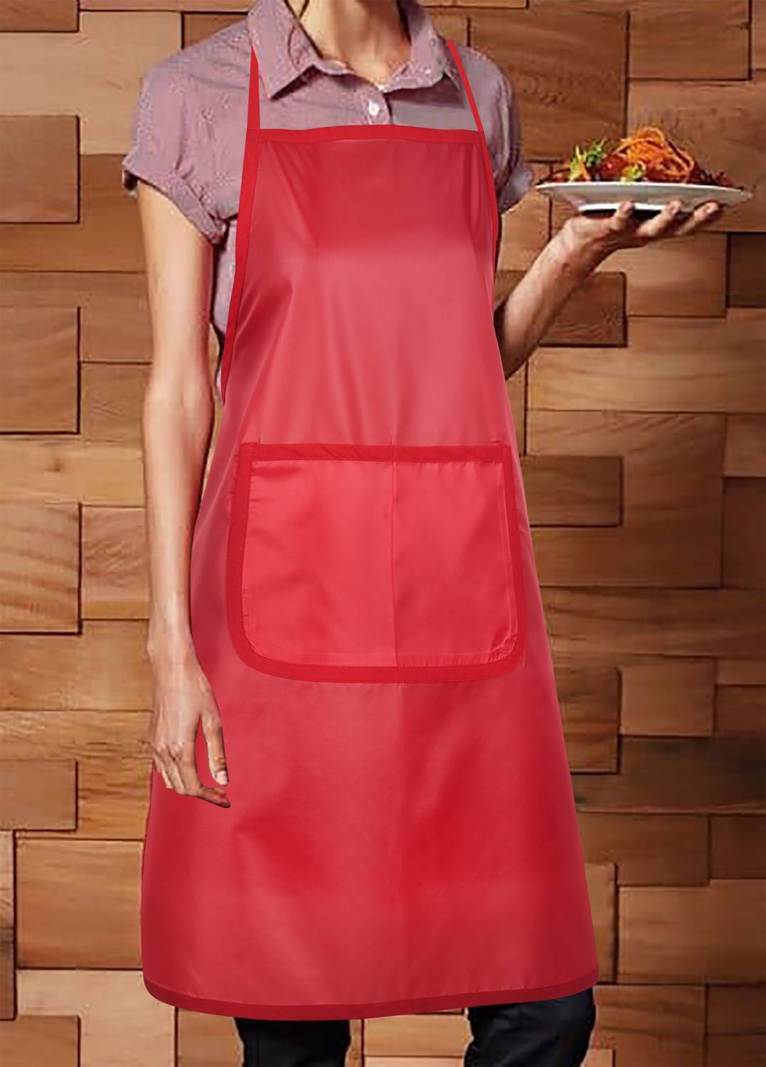 AIRWILL Polyester Home Use Apron - Free Size