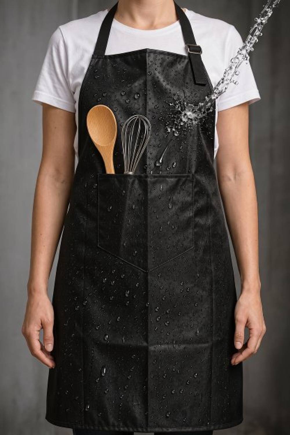 AIKOZIYA PVC Chef's Apron - Free Size