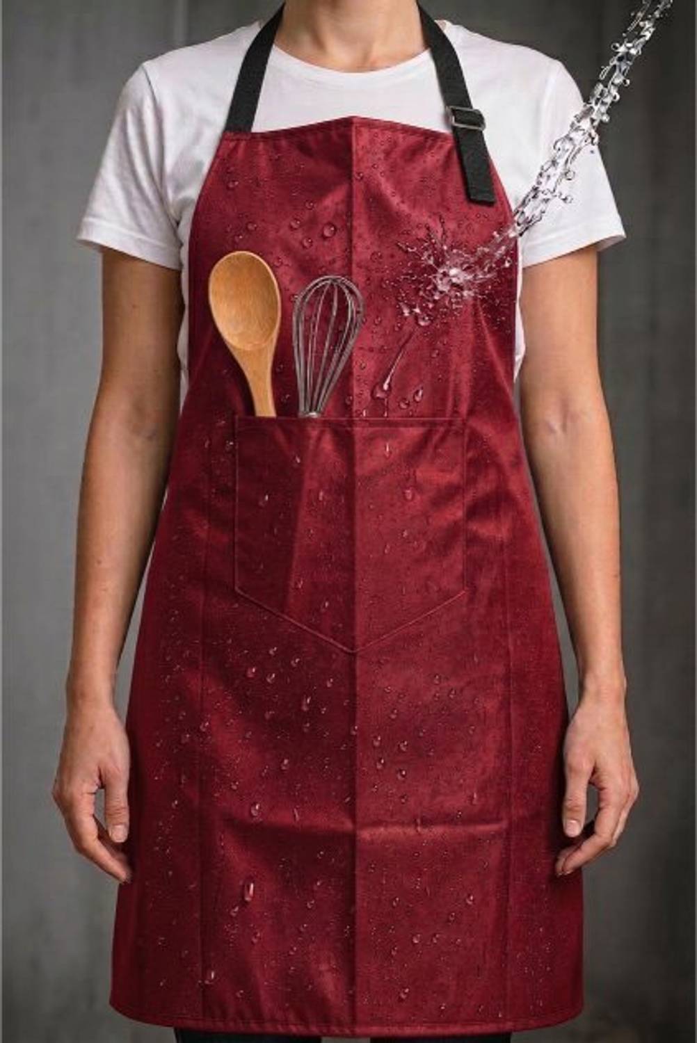 AIKOZIYA PVC Chef's Apron - Free Size