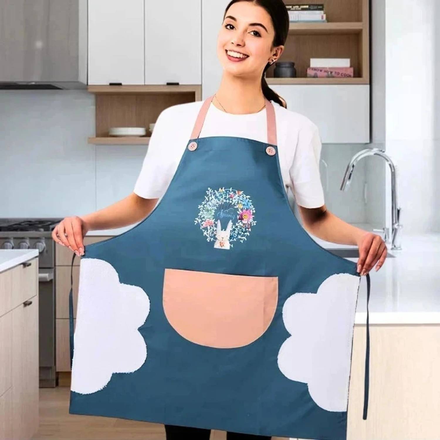 BETHAKJI Polyester Chef's Apron - Medium