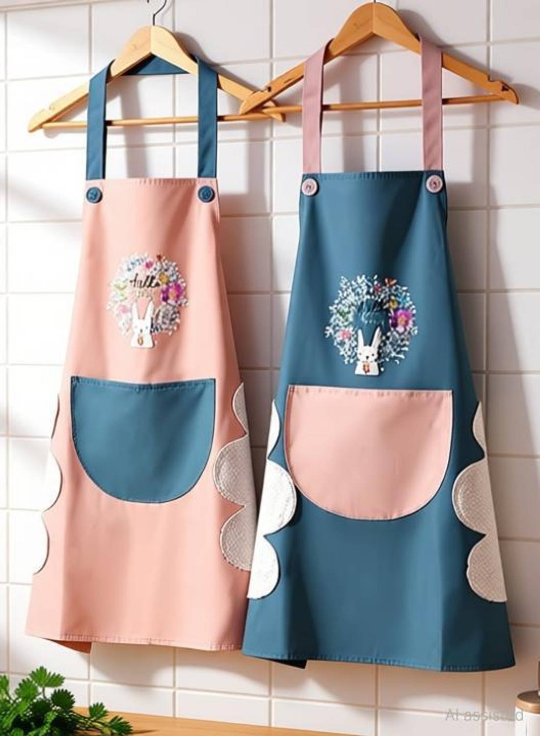 arther Polyester Chef's Apron - Free Size