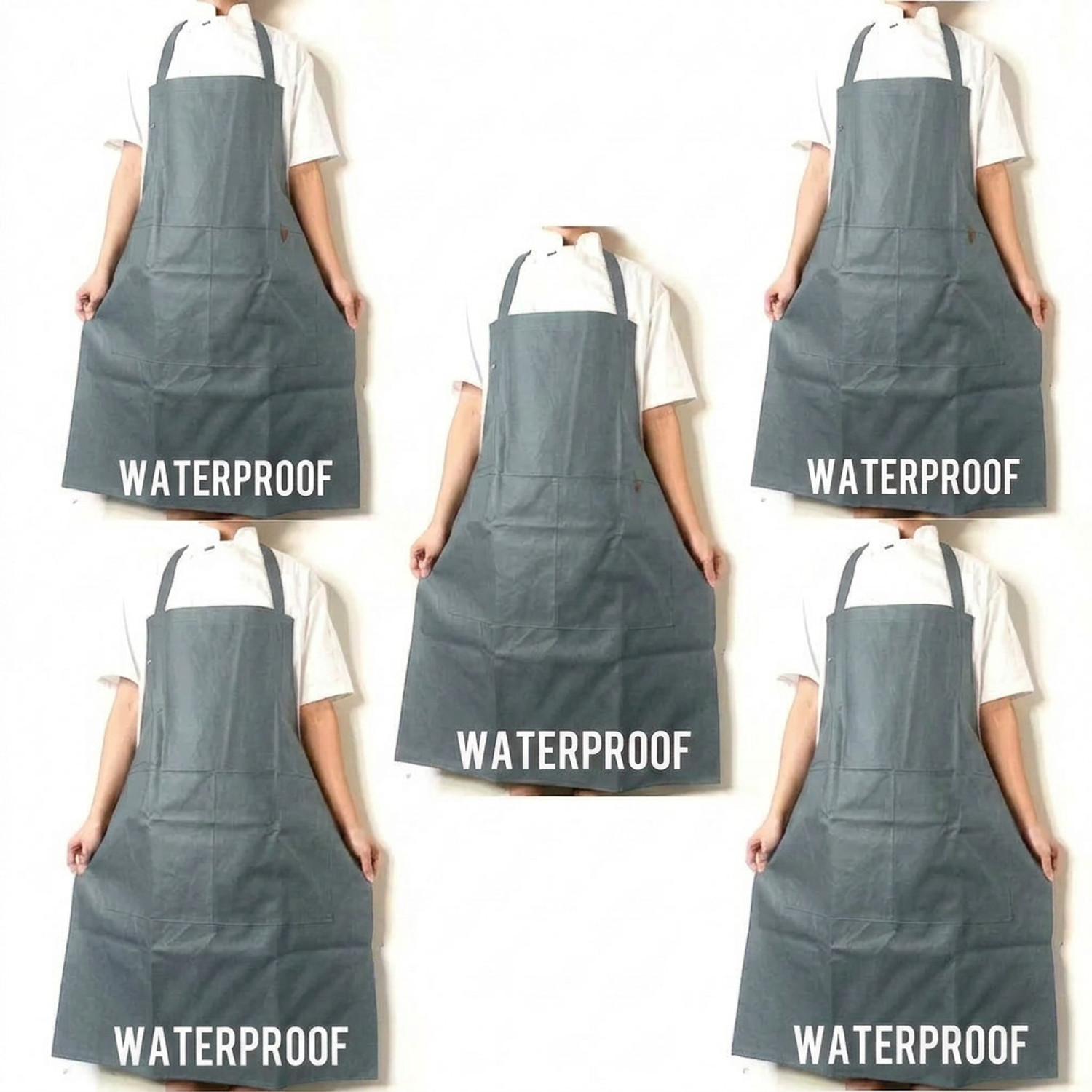 Image of AIKOZIYA PVC Chef's Apron - Free Size
