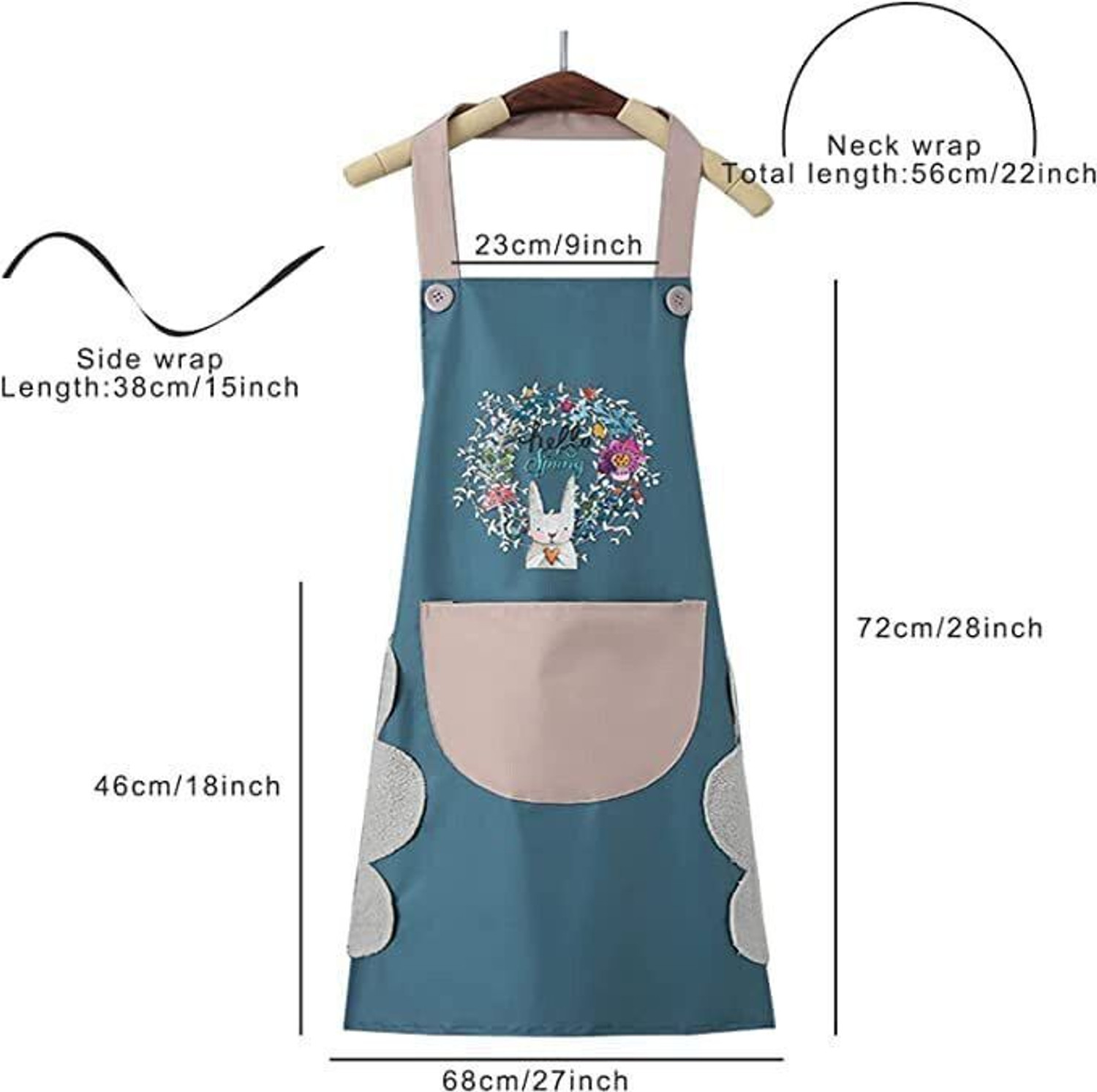 Image of KNIKERS Polyester Chef's Apron - Free Size