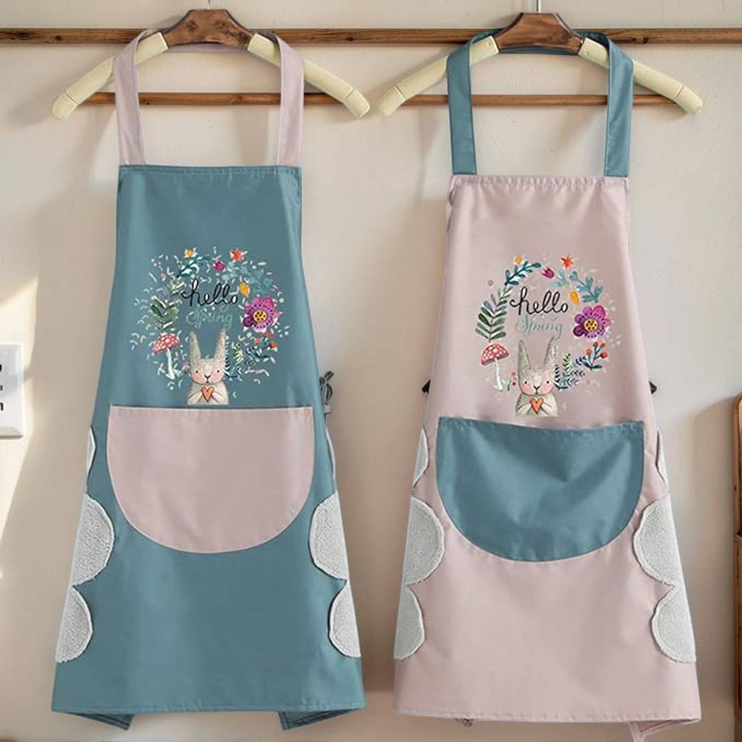 Ashmakam Polyester Chef's Apron - Free Size