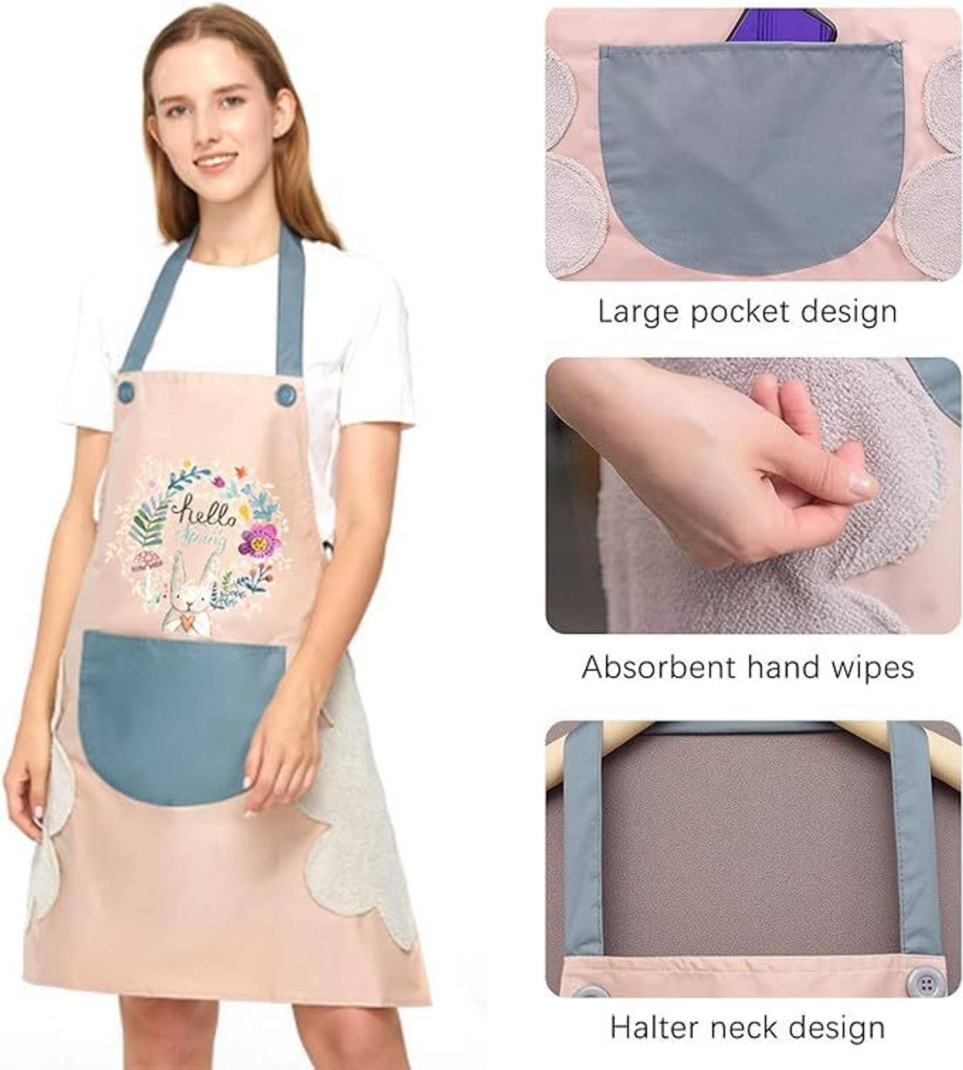 BBD Kitchen Shop Polyester Home Use Apron - Free Size
