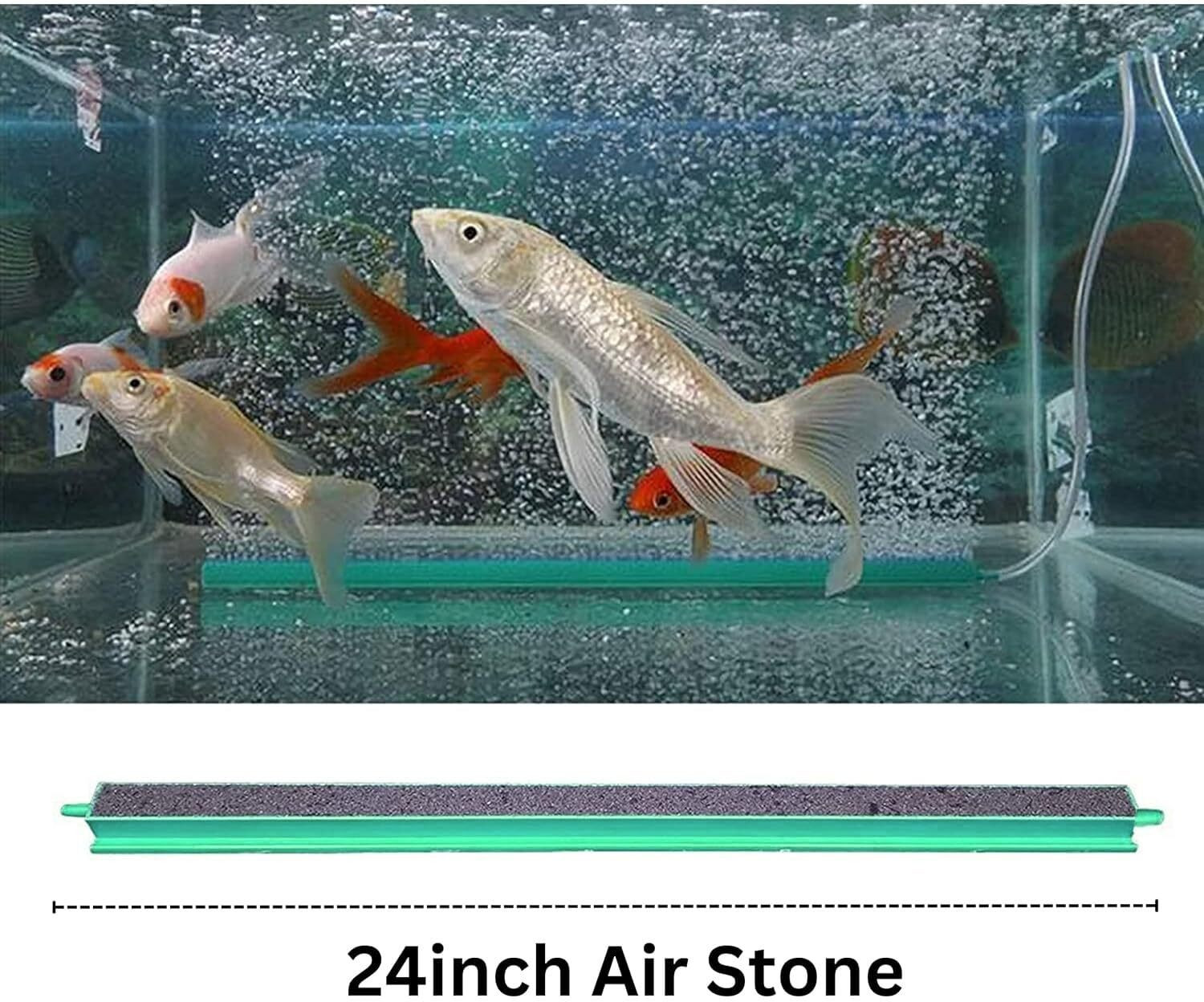 Image of PetJoy Air Oxygen Bubble Release Mineral Air Stone Stick | 24 Inch Aquarium Air Stone