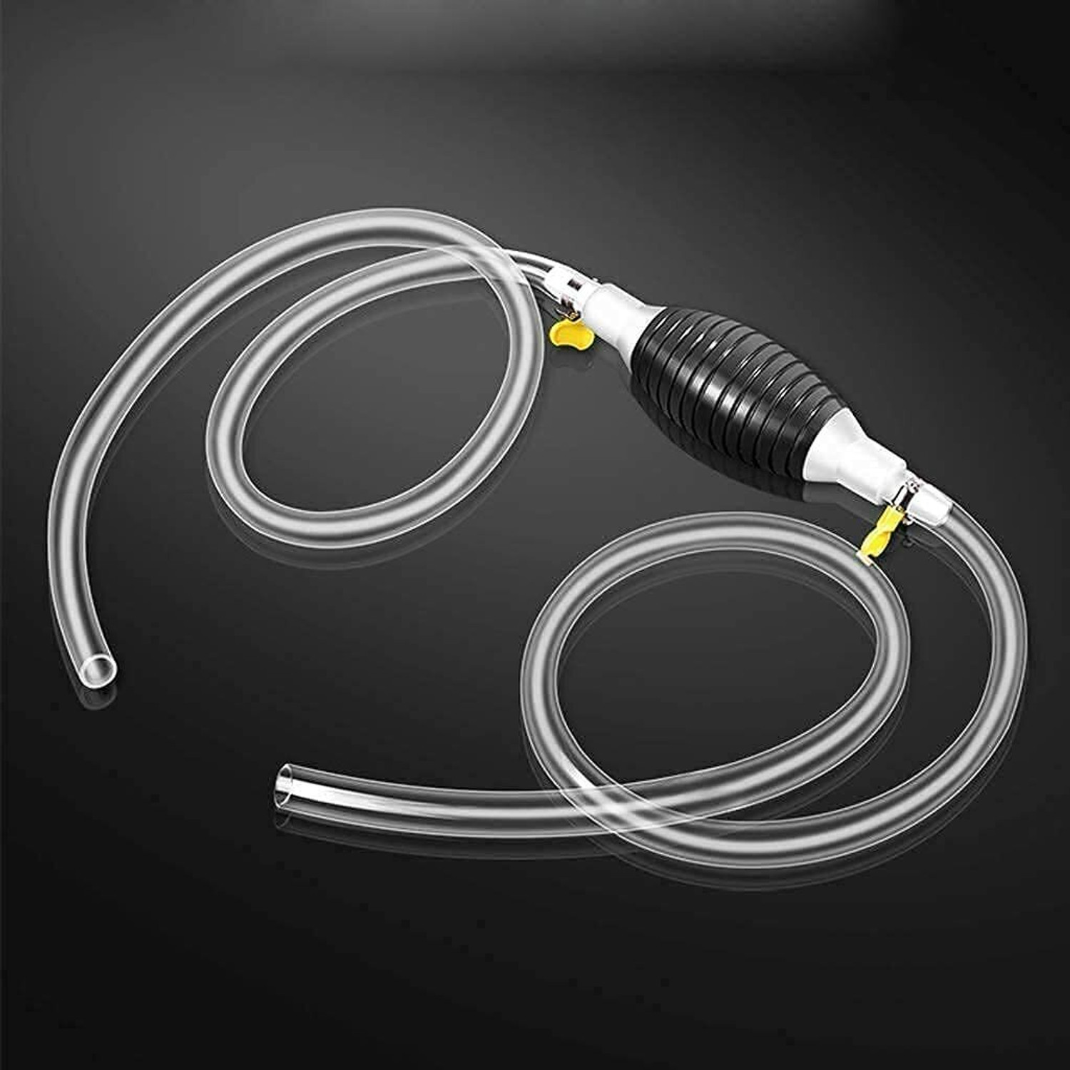 Image of TRK IMPEX Portable Hand Fuel Pump Gas Oil Water Fuel Transfer Siphon Pump Electrical Aquarium Cleaner
