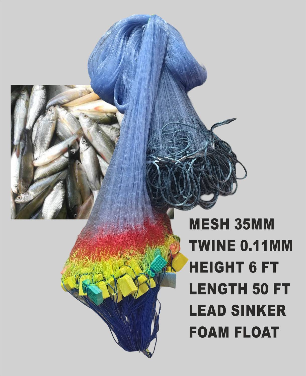 Barsha Fishing Nets 35mm fishing net Fishing Net