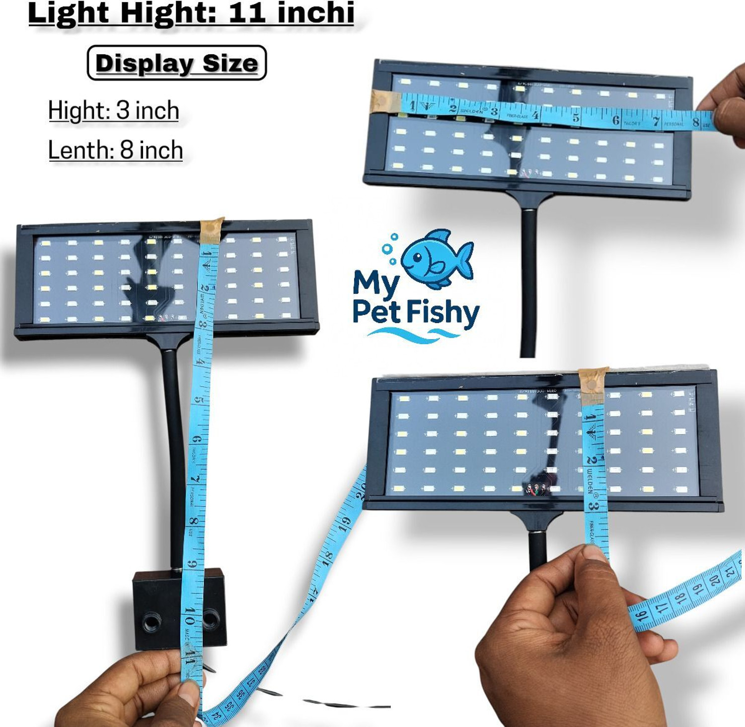 Image of MyPetFishy Multicolor LED Aquarium Light
