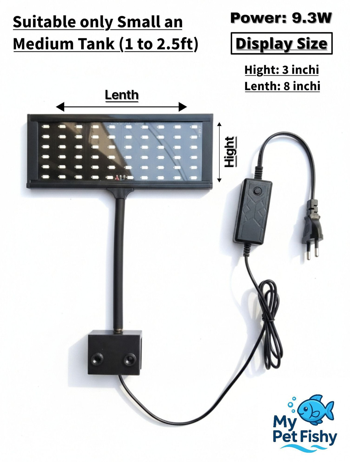 Image of MyPetFishy Multicolor LED Aquarium Light
