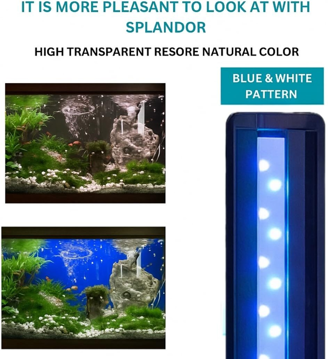Image of FinyPetz White LED Aquarium Light