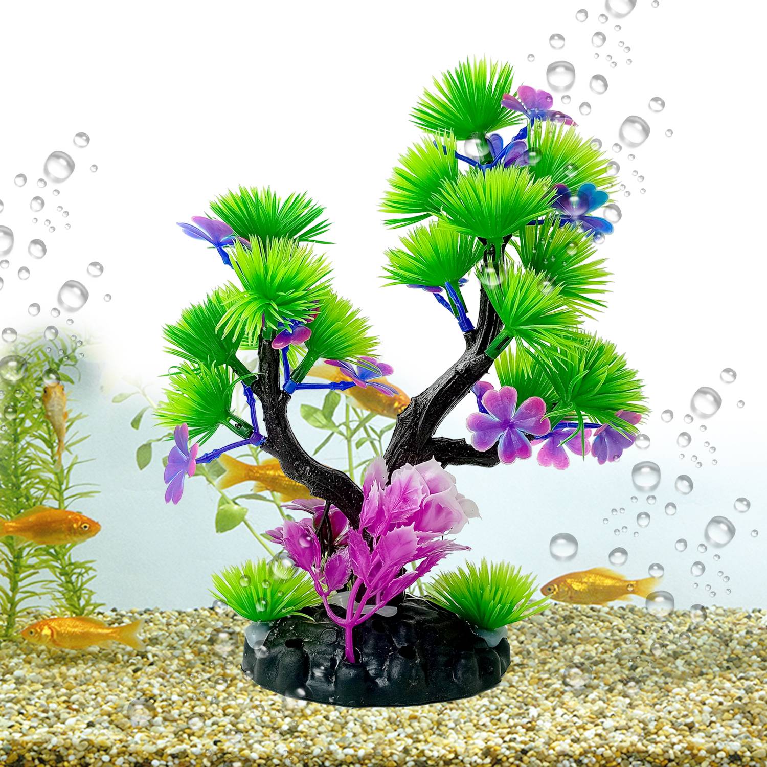 Jainsons Pet Products Aquarium Bonsai Tree Plant Fish Tank Decor Artificial  Plants Ornaments 7.5 Inch Aquarium Plant Anchor Price in India - Buy  Jainsons Pet Products Aquarium Bonsai Tree Plant Fish Tank