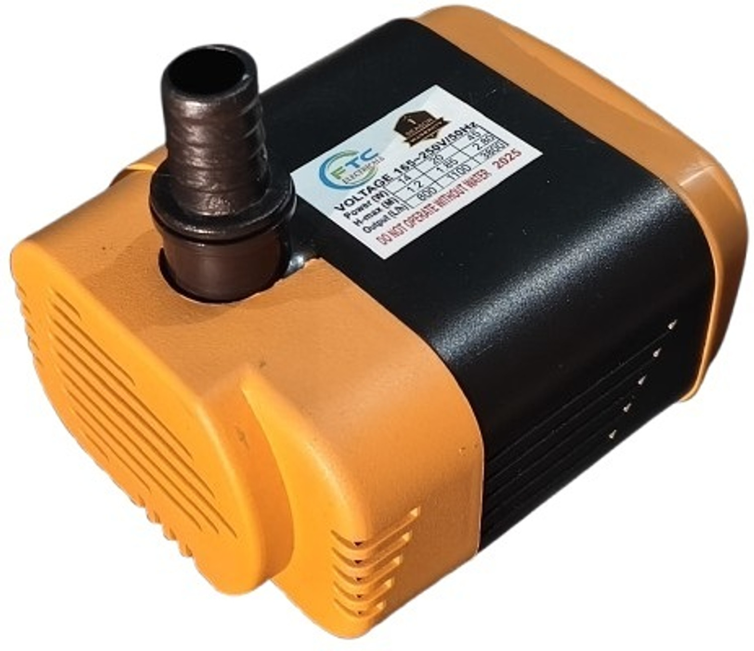 Image of VarSky Heavy Duty High Efficient Water Cooler Motor Submersible Water Pump (0.05 hp) Water Aquarium Pump