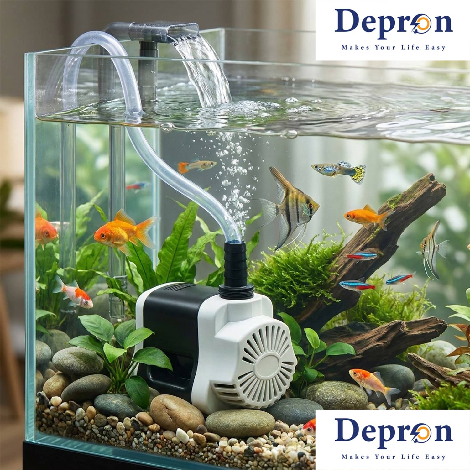 Zaibtronix Aquarium Pump ✈️ Cooler Pump ♻️ Water Circulation Pump Water Aquarium Pump