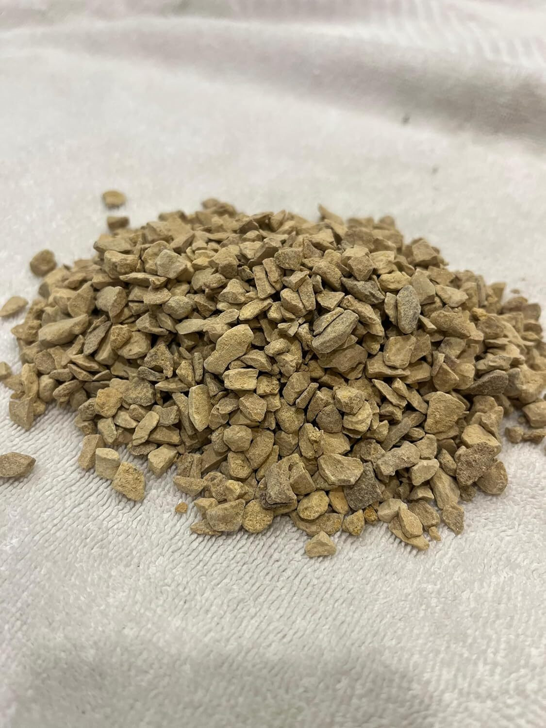 Image of Colour Stone Small Marble Chips Pebble Stones For Aquarium Home Garden Decor (Yellow, 450gm) Gravel Unplanted Substrate