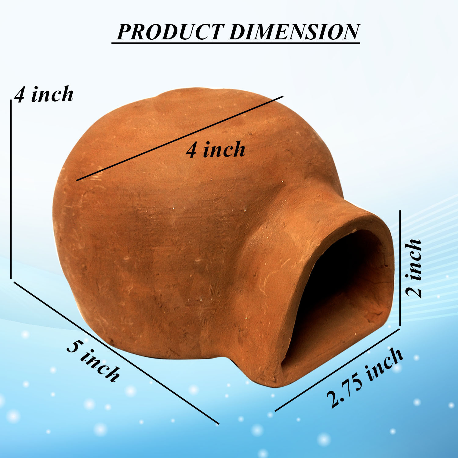 Image of Jainsons Pet Products Mushroom House Ornament and Igloo House Ornament Fish Tank Landscape Decoration Shale Unplanted Substrate