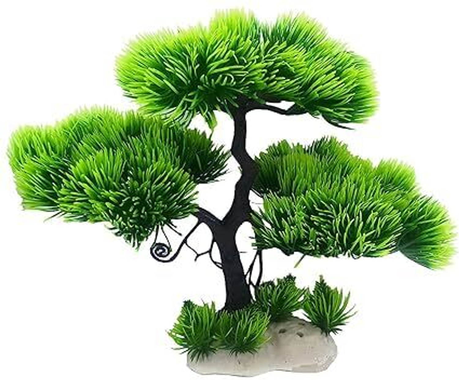 Image of NIVIAR quarium Artificial Plastic Plant Fish Tank Ornament Tree Decoration Sand Unplanted Substrate (Multicolor, 0.2 kg)