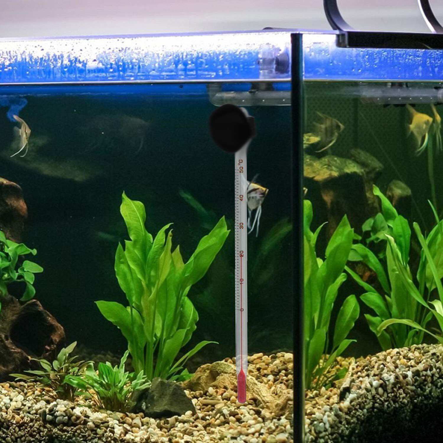 Image of Venus Aqua Aquarium Fish Tank Glass Suction Cup Thermometer Aquarium Thermometer