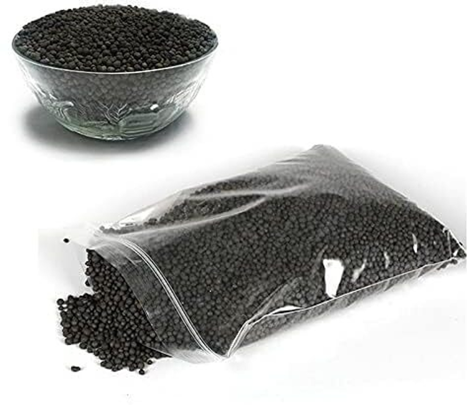 Image of VAYINATO 2kg Aquarium Black Soil Substrate Gravel Sand for Planted Aquarium Aquarium Tool