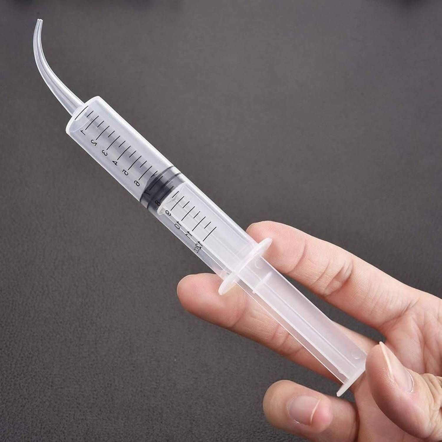 Bethlehem Hand Feeding Syringe with Curve Tip for Baby Birds, Cat, Dog(12 ml) Pack of 1 Aquarium Tool
