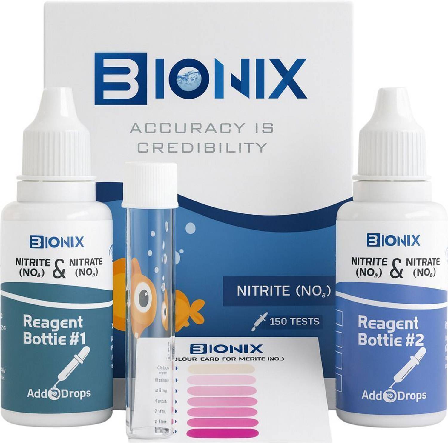 BIONIX Liquid Aquarium Water Test Kit