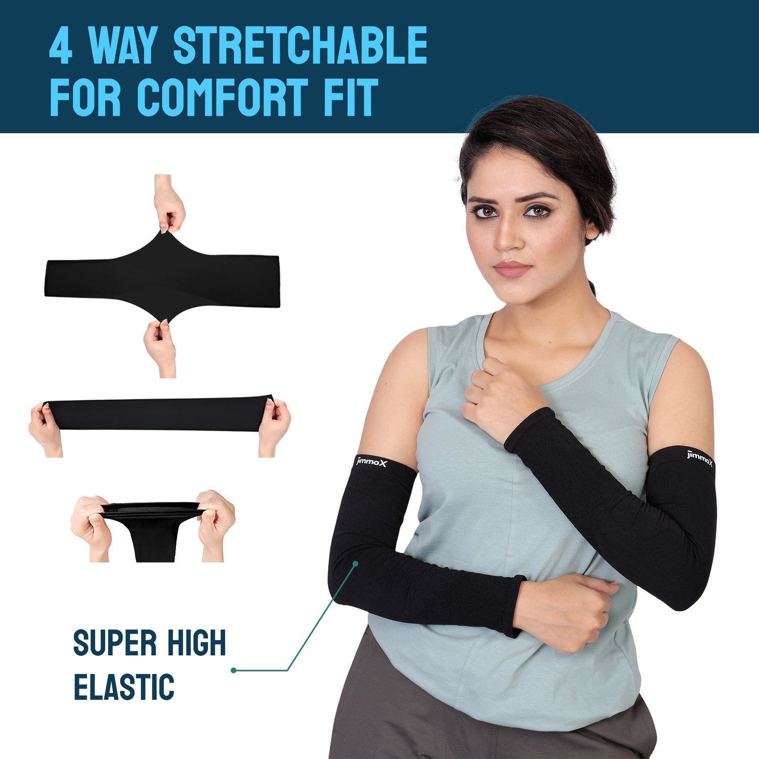 Image of Jimmox Nylon Arm Sleeve For Men & Women