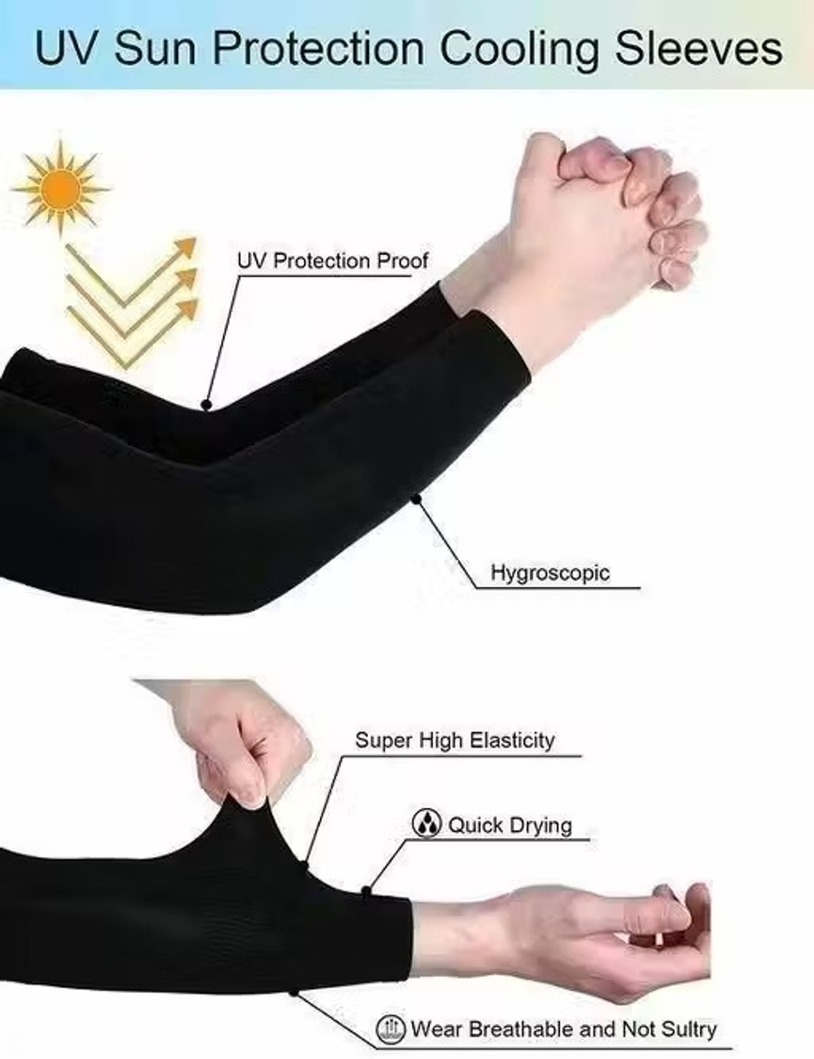 Image of Stuti Nylon Arm Sleeve For Men & Women